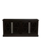 Lyon Sideboard - Extra Large - 4 Door - Black Oak - 180cm
