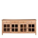 Lyon Sideboard - Extra Large - 4 Door - Oak - 200cm