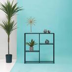 Acero Metal Shelving Unit - Black