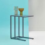 Acero Metal Side Table - Grey