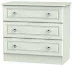 Crystal Cashmere 3 Drawer Small Chest