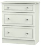 Crystal Cashmere 3 Drawer Deep Chest