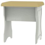 Crystal Cashmere Padded Dressing Stool