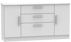 Knightsbridge Grey Wide Sideboard - 2 Doors