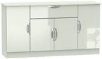 Camden Cashmere Wide Sideboard - 4 Doors