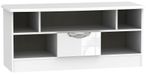 Camden White Gloss 110cm TV Unit
