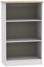 Victoria Grey and Riviera Oak Bookcase