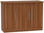 Sherwood Walnut Effect Small Sideboard - 3 Doors