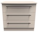 Beverley Cashmere 3 Drawer Small Chest