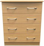 Eve Oak Effect 4 Drawer Chest
