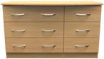 Eve Oak Effect 6 Drawer Midi Dresser