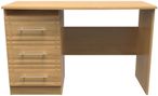 Faye Oak Effect 3 Drawer Desk