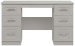 York Cashmere 6 Drawer Double Dressing Table