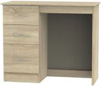 Avon Oak Effect 3 Drawer Single Dressing Table
