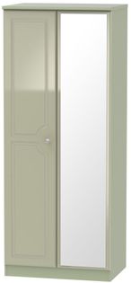 Balmoral Mushroom 2 Door Wardrobe - 1 Mirror