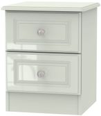 Balmoral Cashmere 2 Drawer Bedside Cabinet