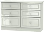 Balmoral Cashmere 6 Drawer Midi Chest