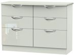 Camden Cashmere 6 Drawer Midi Chest