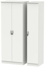 Camden Grey 3 Door Tall Triple Wardrobe