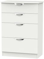 Camden Grey 4 Drawer Deep Chest