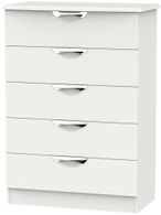 Camden Grey 5 Drawer Chest