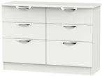 Camden Grey 6 Drawer Midi Chest