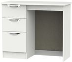 Camden Grey 3 Drawer Single Dressing Table