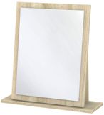 Contrast Oak Effect Small Dressing Mirror