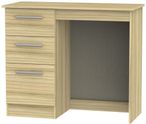 Contrast Modern Oak 3 Drawer Single Dressing Table