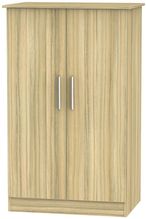 Contrast Modern Oak Midi Wardrobe