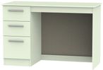 Contrast Cream 3 Drawer Desk
