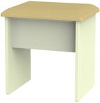 Knightsbridge Cream Padded Dressing Stool