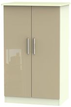 Knightsbridge Mushroom and Cream Midi Wardrobe