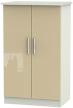 Knightsbridge Mushroom and Cashmere Matt Midi Wardrobe