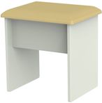 Knightsbridge Cashmere Matt Padded Dressing Stool