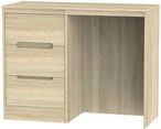 Monaco Oak Effect 3 Drawer Single Dressing Table