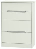 Monaco Cashmere Matt 4 Drawer Deep Chest