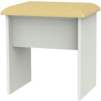 Monaco Cashmere Padded Dressing Stool