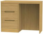 Monaco Modern Oak 3 Drawer Single Dressing Table