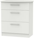 Sherwood Grey 3 Drawer Deep Chest