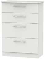 Sherwood Grey 4 Drawer Deep Chest