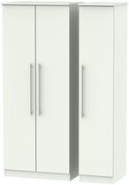 Sherwood Porcelain 3 Door Triple Wardrobe