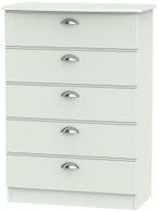 Victoria Grey 5 Drawer Chest