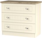 Vienna Cream 3 Drawer Small Chest