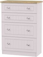 Vienna Cashmere 4 Drawer Deep Chest