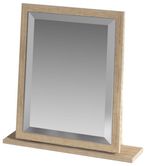 Vienna Oak Small Dressing Mirror
