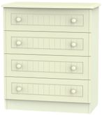 Warwick Cream 4 Drawer Chest