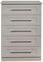 York Cashmere 5 Drawer Chest