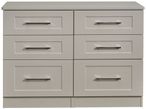 York Cashmere 6 Drawer Midi Chest