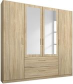 Rauch Rivera Sonoma Oak Wardrobe - Variation Available